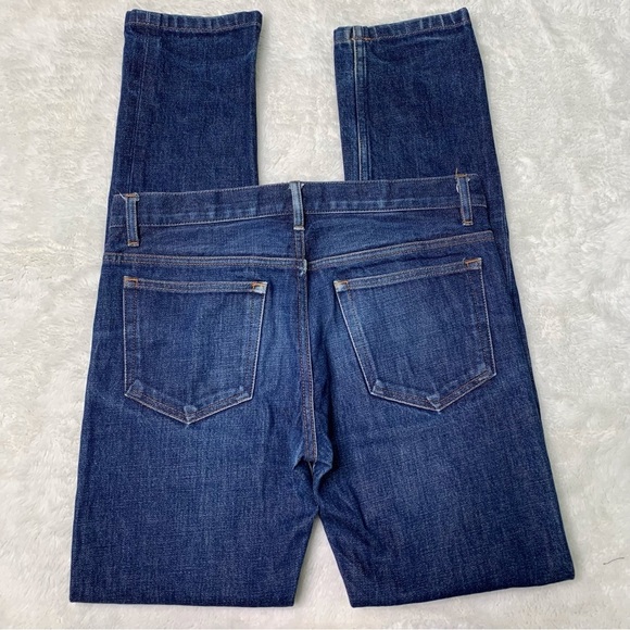 A.P.C. Women's Blue 100% Cotton Straight Denim Jeans Size 30 x 30.5” - Picture 4 of 15